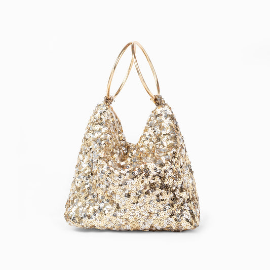Sparkle torba - Zlatno srebrna